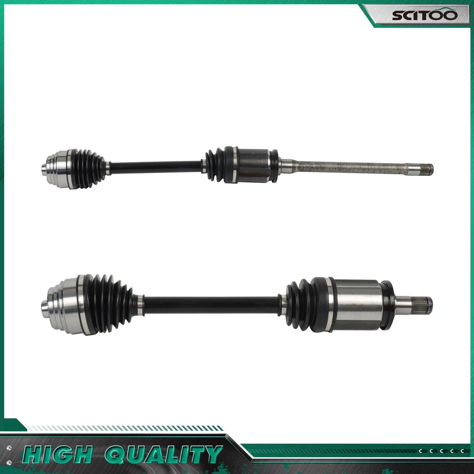 2X Front Left & Right CV Axle Assembly for BMW X4 (2019–2022) X3 (2018–2023)