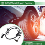 ABS Wheel Speed Sensor for Dodge Journey (2011-2020) - 1 x Left Rear Sensor