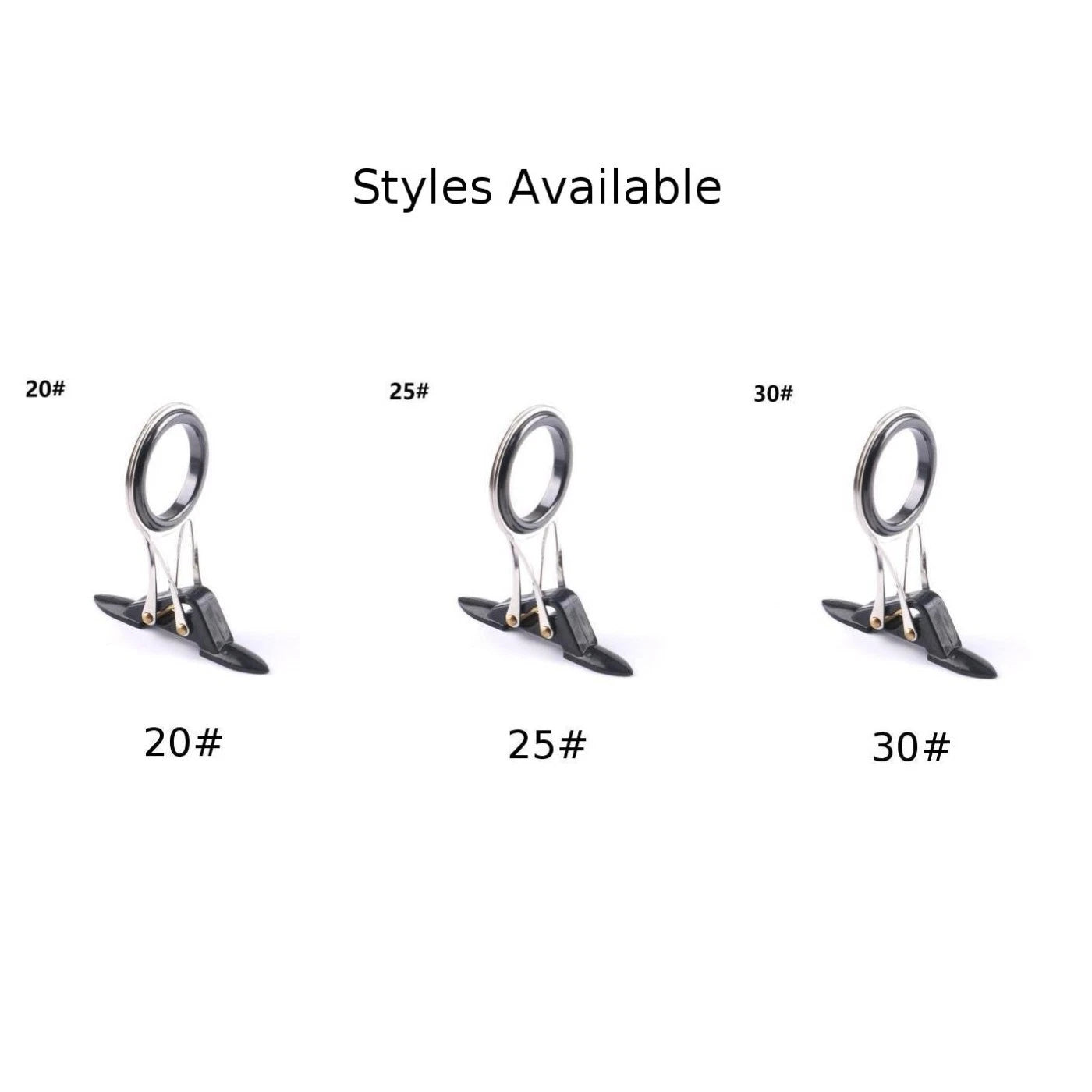 Fishing Rod Guides Set of 4 Stainless Steel 304 Quality Foldable Design