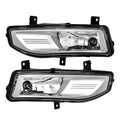 Left + Right Halogen Fog Lights with Wiring & Bulbs for Nissan Kicks (2017–2019)