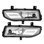 Left + Right Halogen Fog Lights with Wiring & Bulbs for Nissan Kicks (2017–2019)