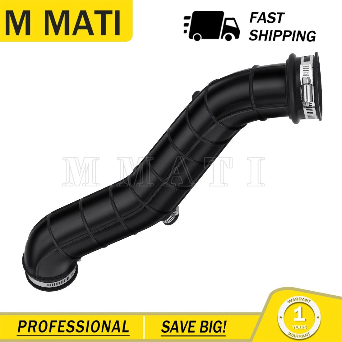Airbox to Plenum Intake Hose Tube for Polaris Ranger XP 1000 (2018–2025)