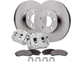 Front Brake Pad Rotor Caliper Set for Mazda B4000 (2003–2009) QS463VT