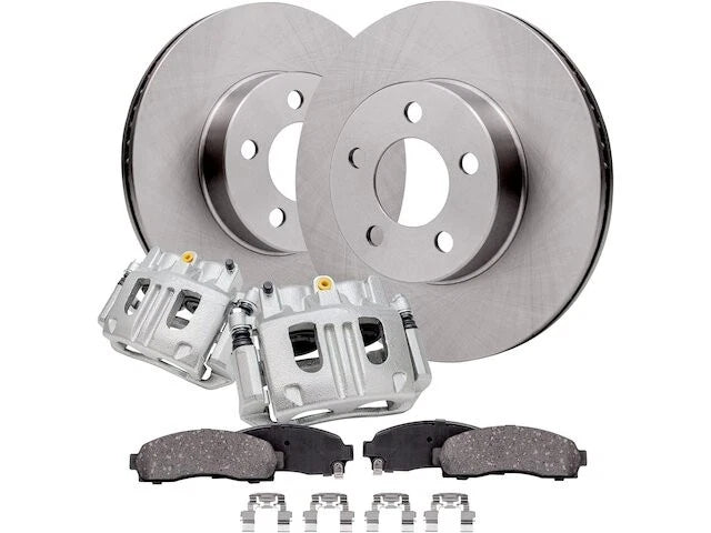 Front Brake Pad Rotor Caliper Set for Mazda B4000 (2003–2009) QS463VT