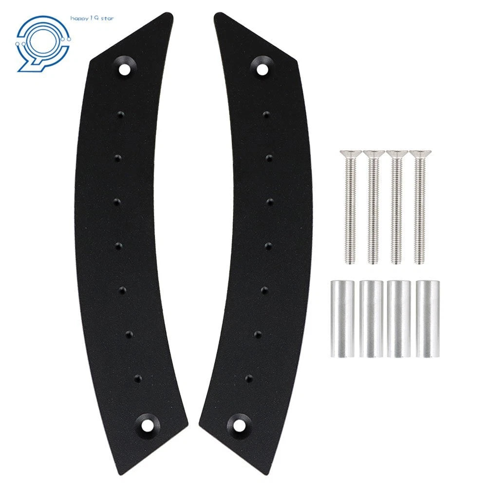 Set of 2 Black Interior Door Handle Panels for VW Beetle (1998-2010)