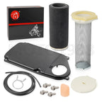 Air Filter Box Lid Cap & Guide Seal for Yamaha Warrior Wolverine 350 Grizzly 600 (1996–2006)