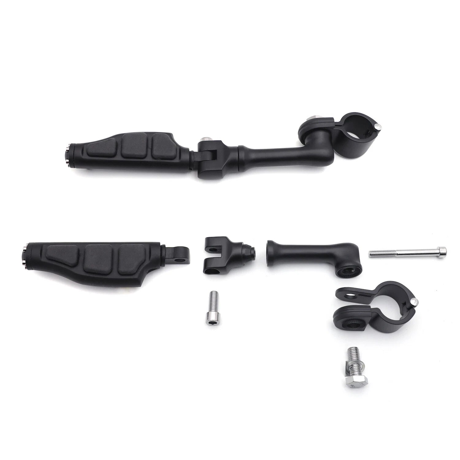 4.5" Black Flat Stiletto Foot Pegs for Harley Sportster
