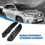 1 Pair Front Bumper Mounting Support Bracket 521450E030 for Toyota Highlander (2001–2007)