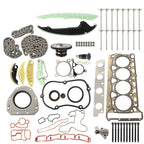 Timing Chain Head Gasket Set with Intake Exhaust Valves for Audi A3 A5 (2008–2016)