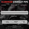 Intercooler Pipes for - 23.65" Long, 3.0" OD, 9-Gauge