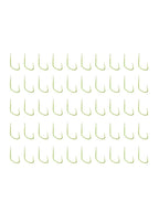 50pcs Carp Hook Trunking Barbless Fishing Hooks for Sea Field