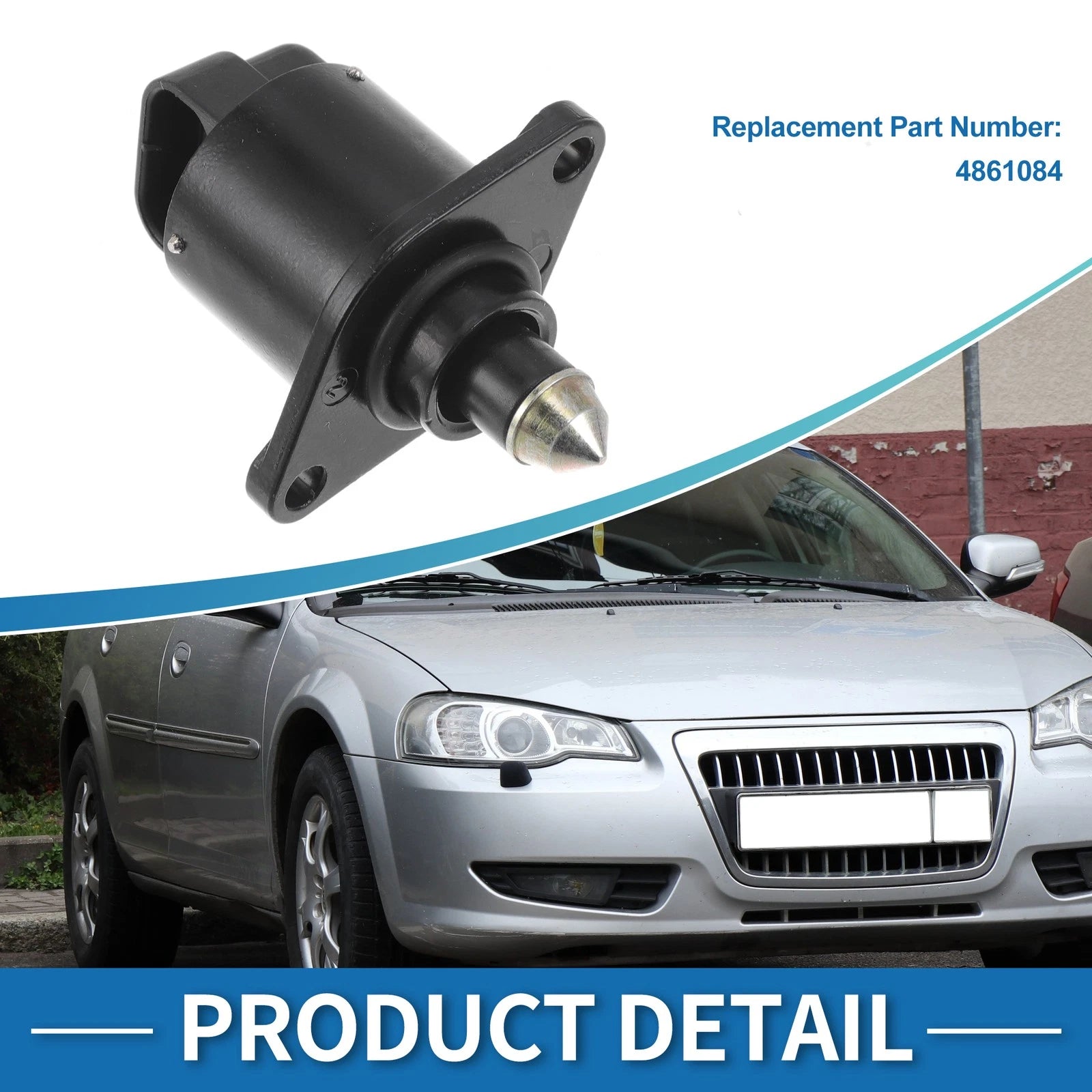 Idle Air Control Valve for Chrysler Sebring (1995–1999) No. 4861084