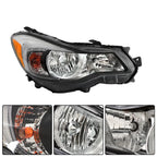 Set of 2 Halogen Headlights for Subaru Impreza Crosstrek (2012-2016)