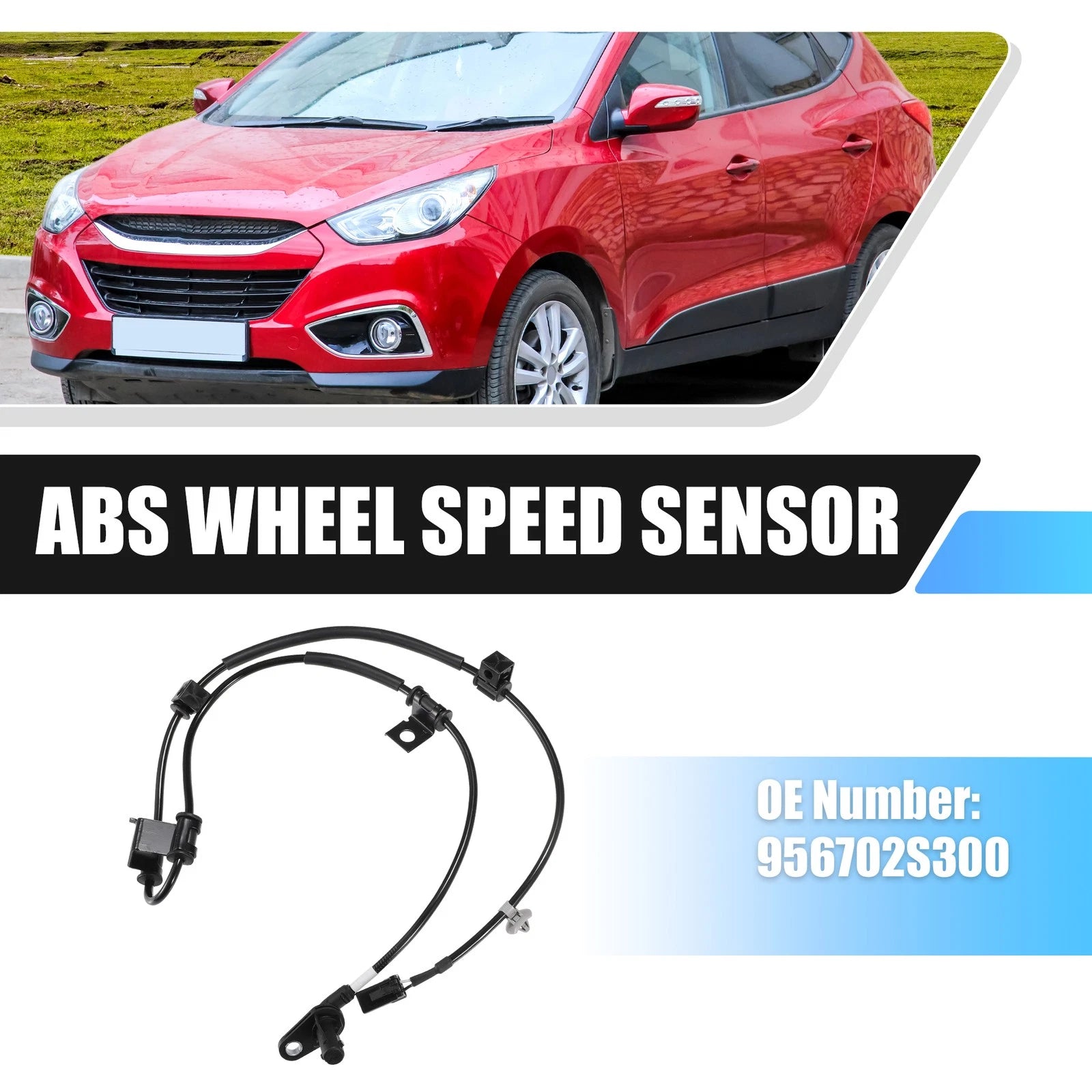 Front Left ABS Wheel Speed Sensor for Hyundai Ix35 (2009–2024) No. 956702S300