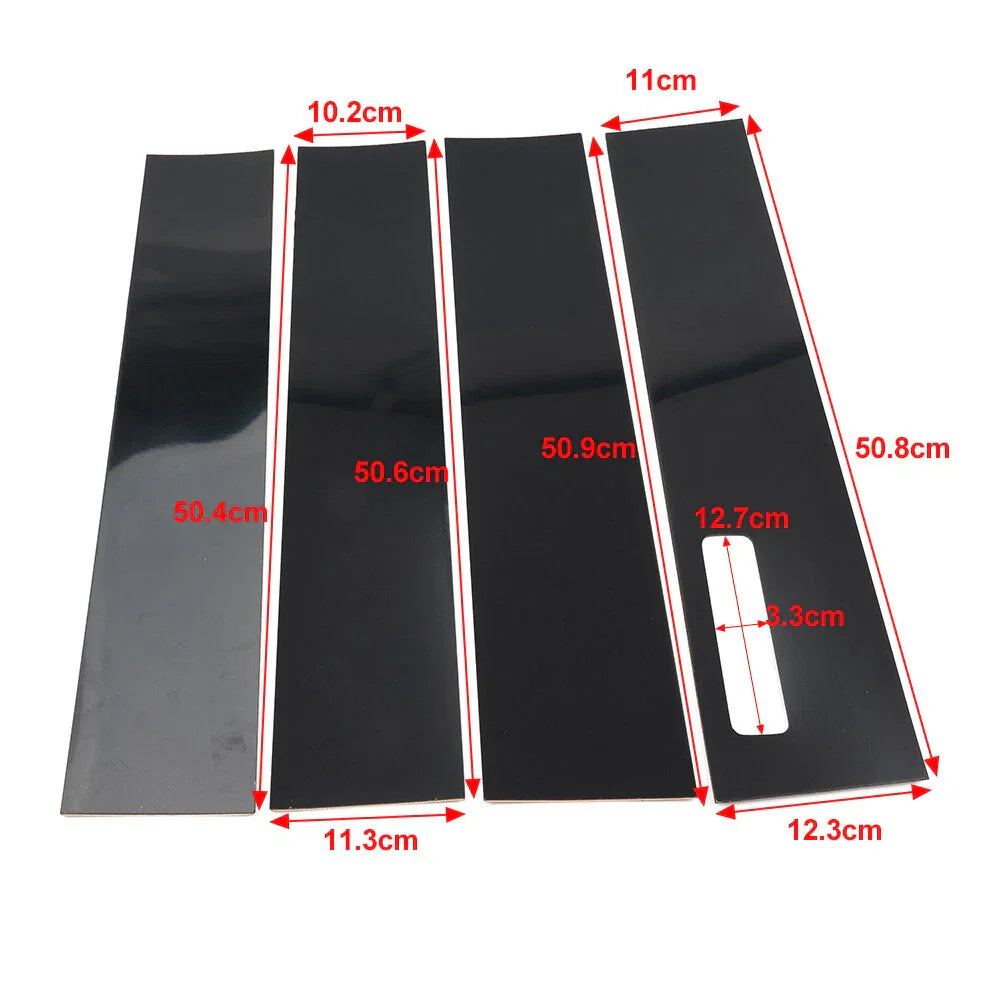 Pillar Post Door Window Trim Covers for Ford F-150 (2015-2022)