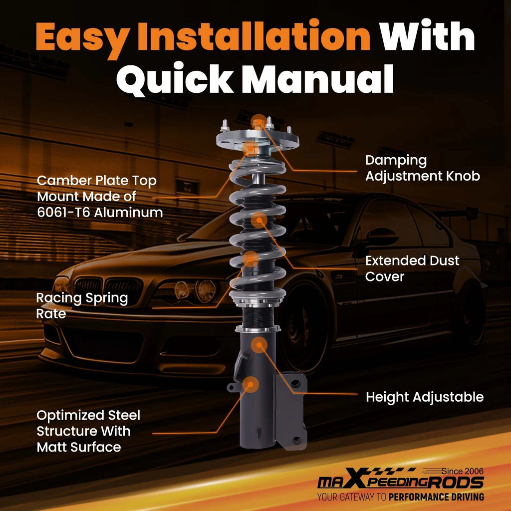 Coilovers Suspension Kit for Ford Mustang & GT (2005-2014)