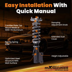 Coilovers Suspension Kit for Ford Mustang & GT (2005-2014)