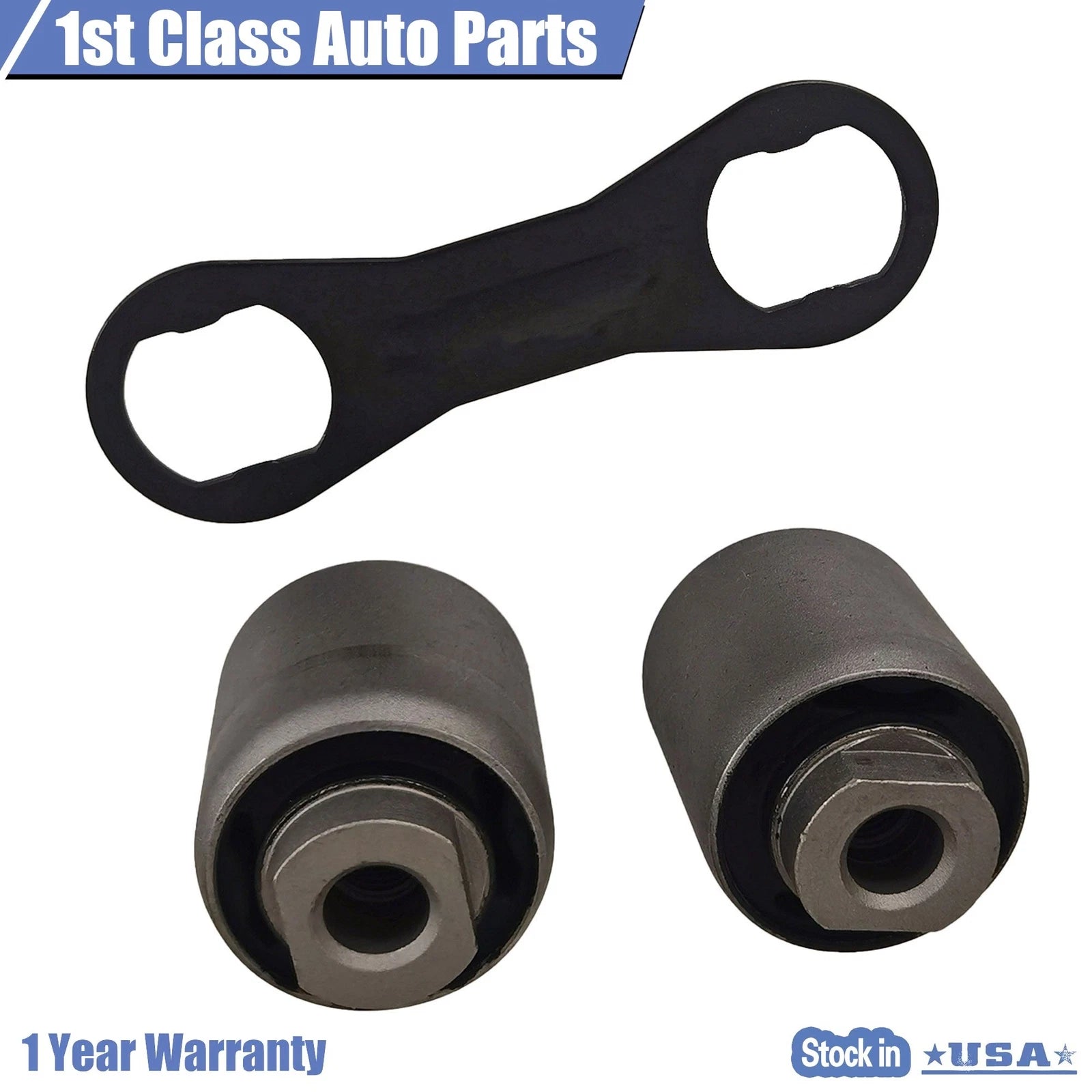2X Steering Rack Bushings for Cadillac Escalade EXT Chevrolet Avalanche (2007-2013)