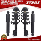 Front Strut & Rear Shock Absorber for Dodge Grand Caravan Chrysler Town & Country 