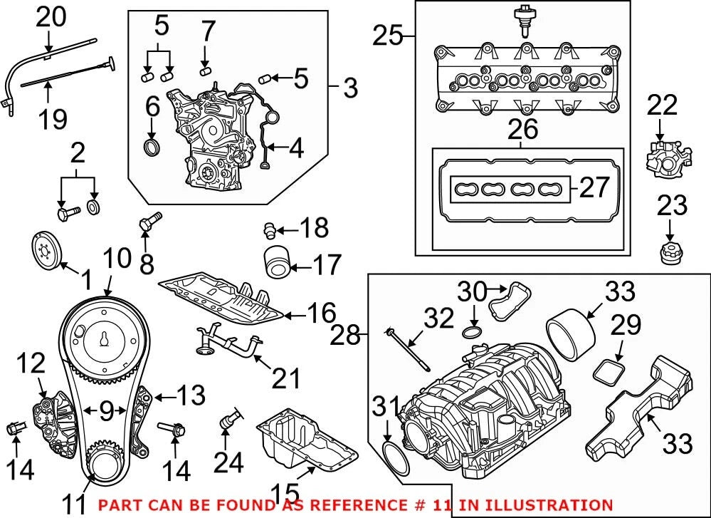 Engine Timing Crankshaft Sprocket for Dodge Challenger (2015–2023)