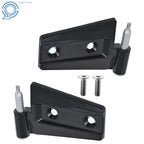 Tailgate Rear Door Window Glass Hinge Cover for Jeep Wrangler JK (2007–2017)