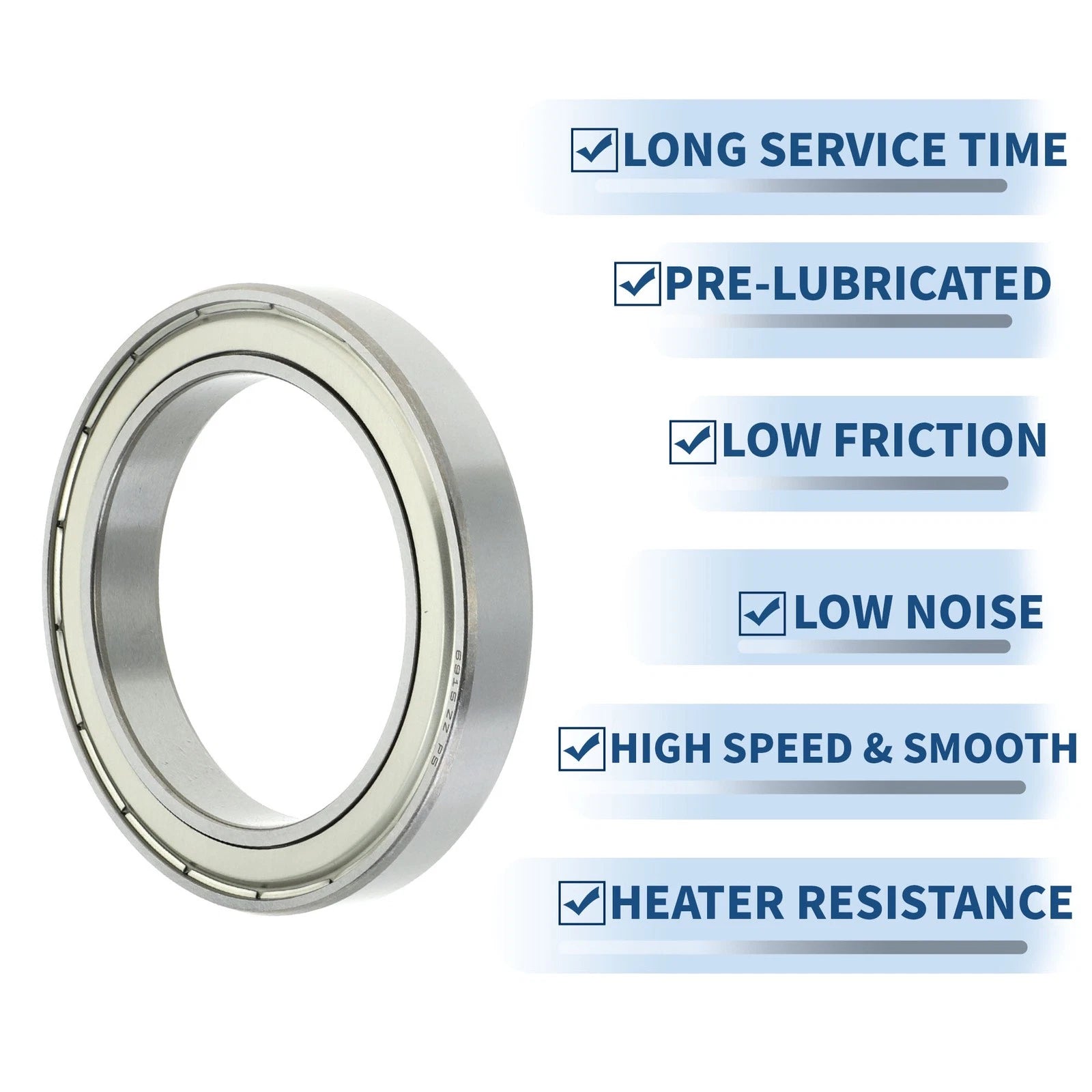 Deep Groove Ball Bearing P5 for Scooter Skateboard Wheel (75x105x16mm)