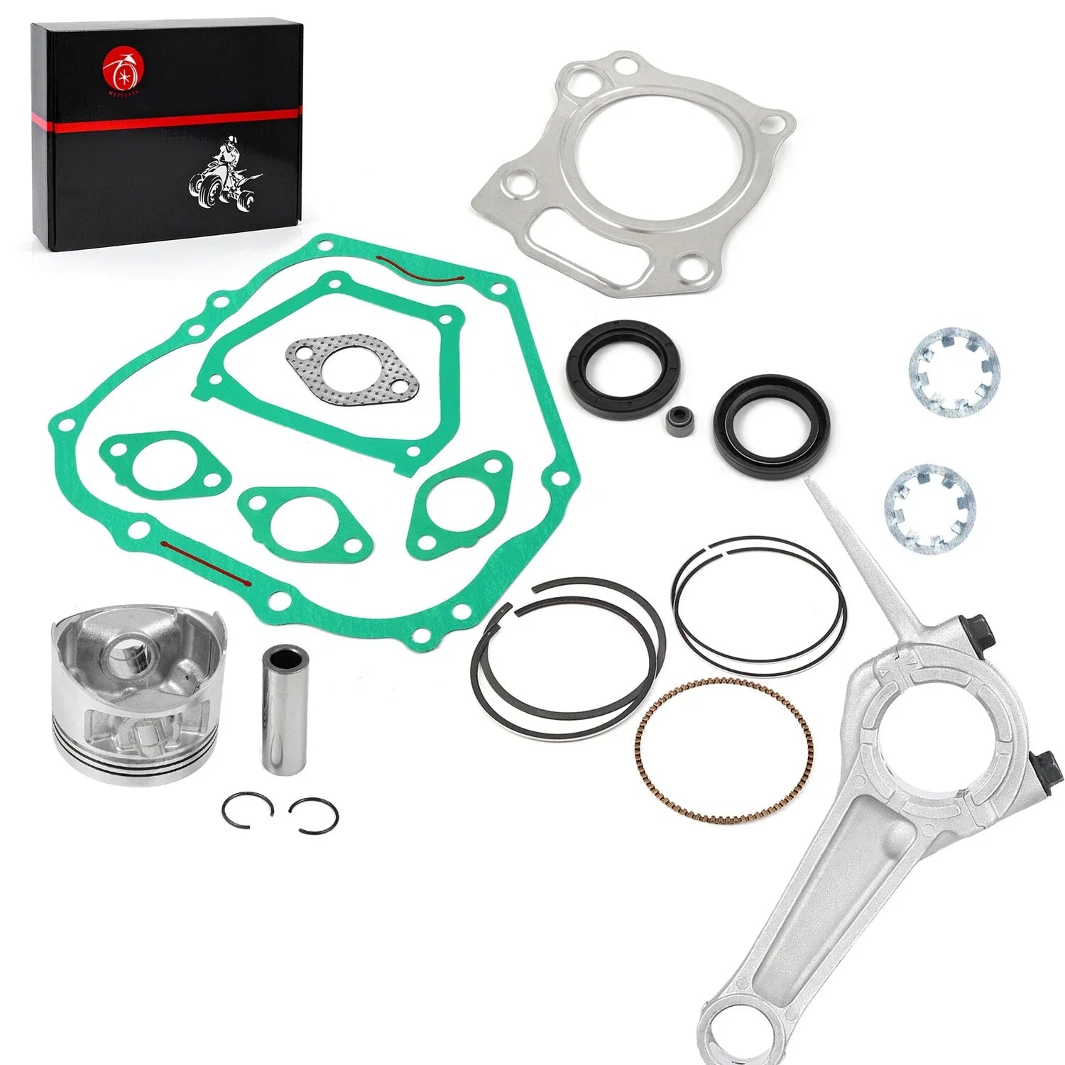 STD Piston Gasket Rebuild Kit for Yamaha Golf Cart G16–G20 (1997–2003)