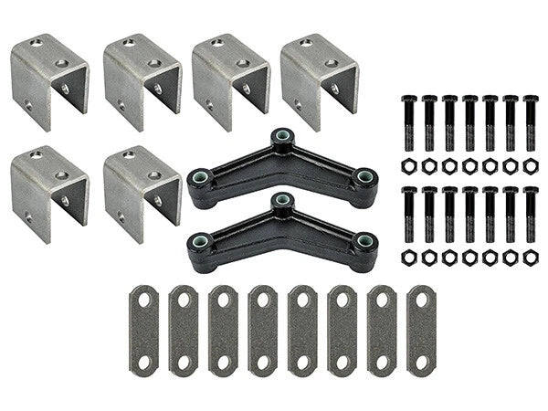 Trailer Leaf Spring Hanger Kit for Tandem Axle Suspension