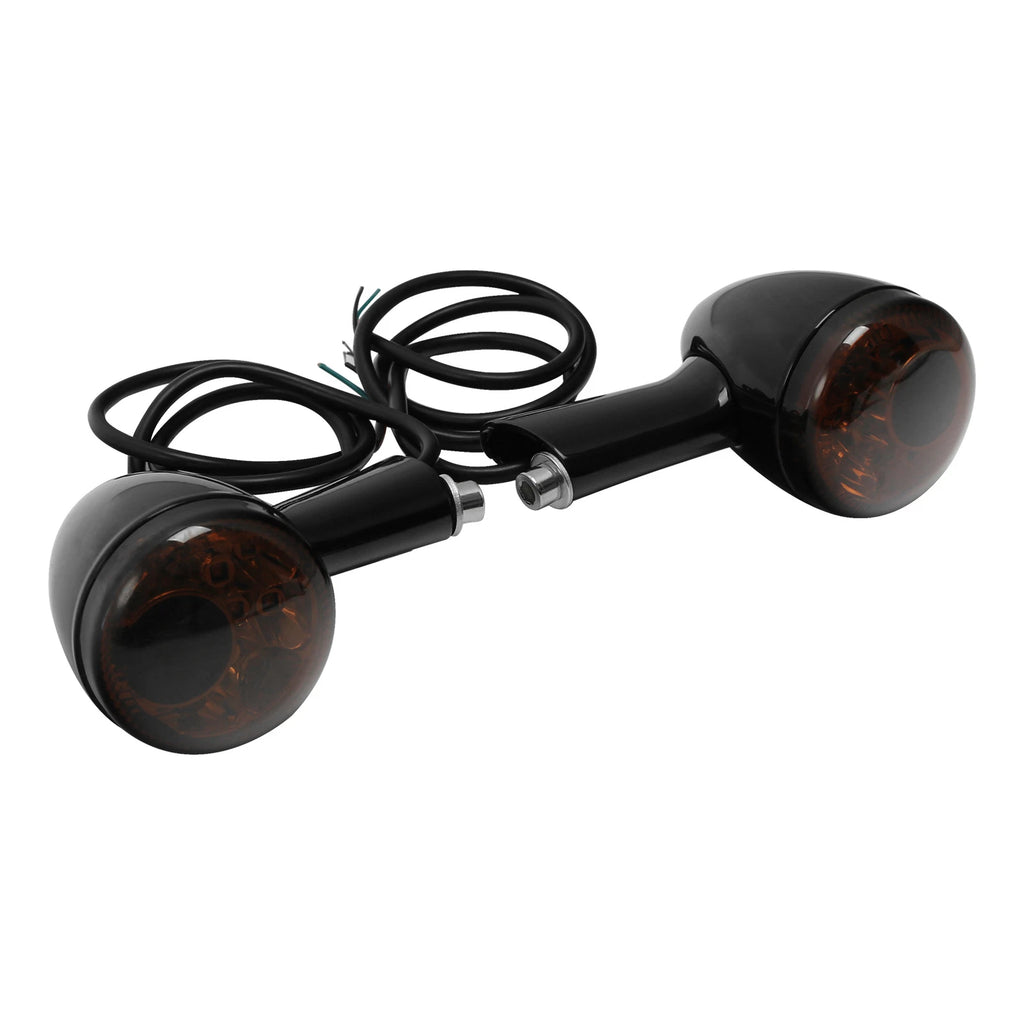 LED Rear Turn Signals for Harley Sportster XL 883 1200 (1992–2022) Black