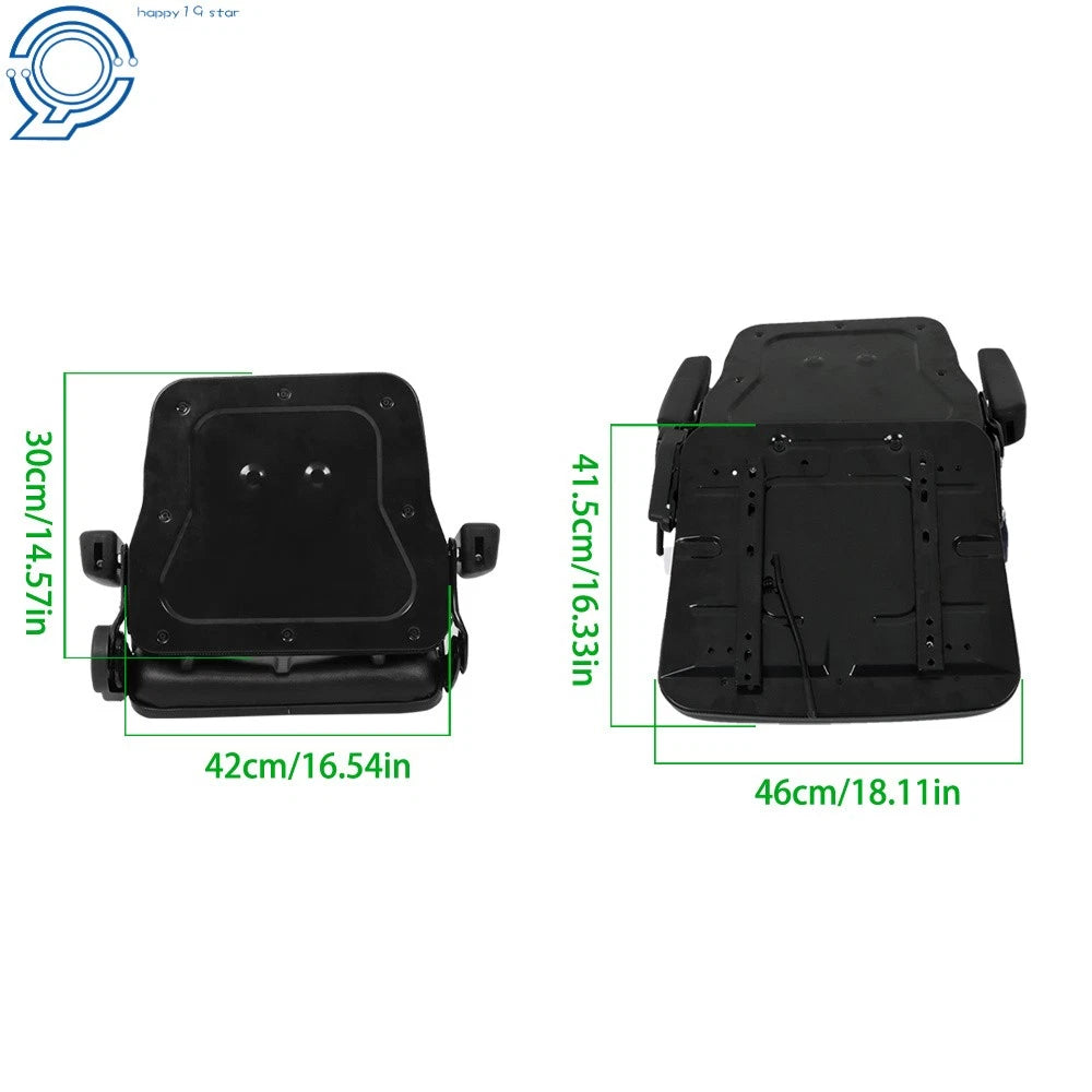 Adjustable Backrest Tractor Seat for Universal Forklift
