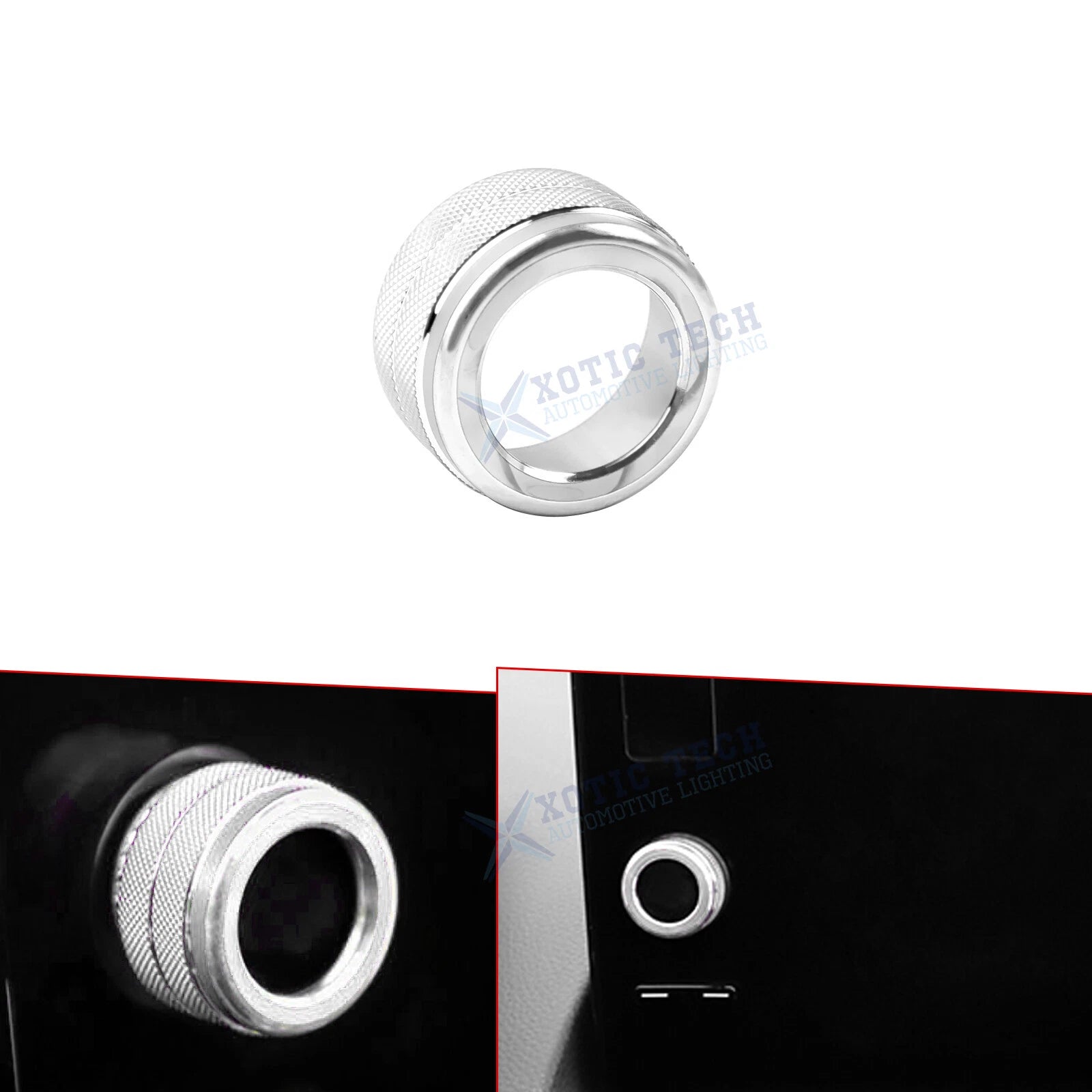 Audio Volume Control Knob Cover Ring Decal for Honda Civic, CR-V (2023–2026)