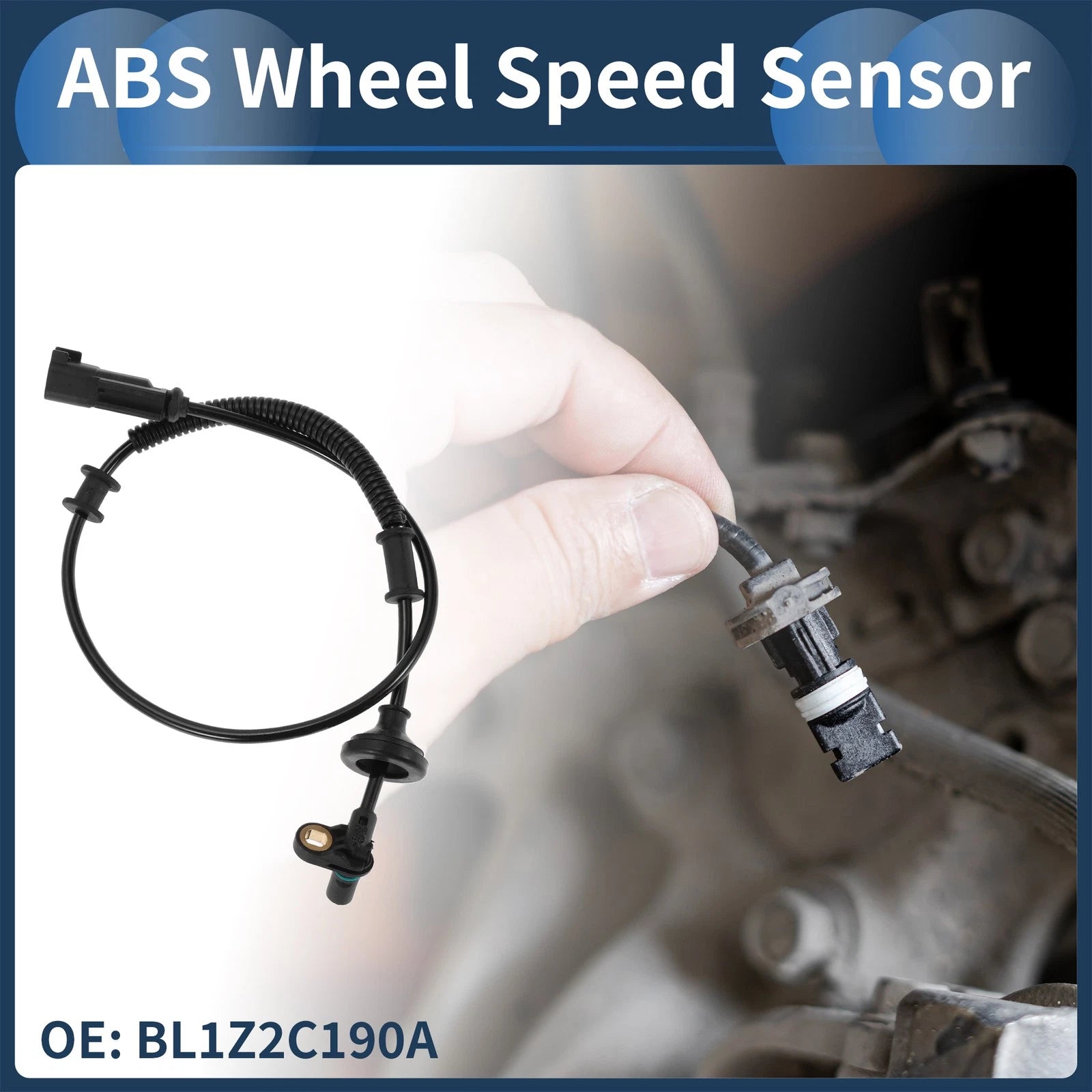 ABS Wheel Speed Sensor No.BL1Z2C190A for Ford Expedition (2011–2017) Rear