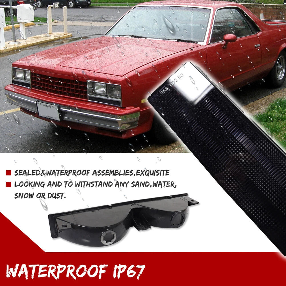 Parking Turn Signal Corner Lights for El Camino Malibu Caballero (1982–1987)