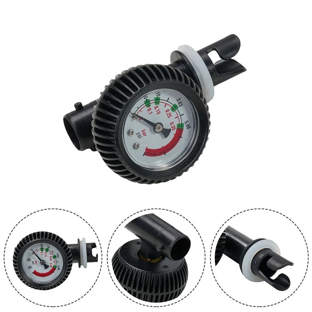 Psi Barometer Pressure Gauge for Inflatable Boat Kayak (nEW)