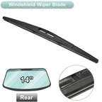 14" Rear Windshield Wiper Blade for Honda CR-V, Pilot, Acura RDX (2007-2023)