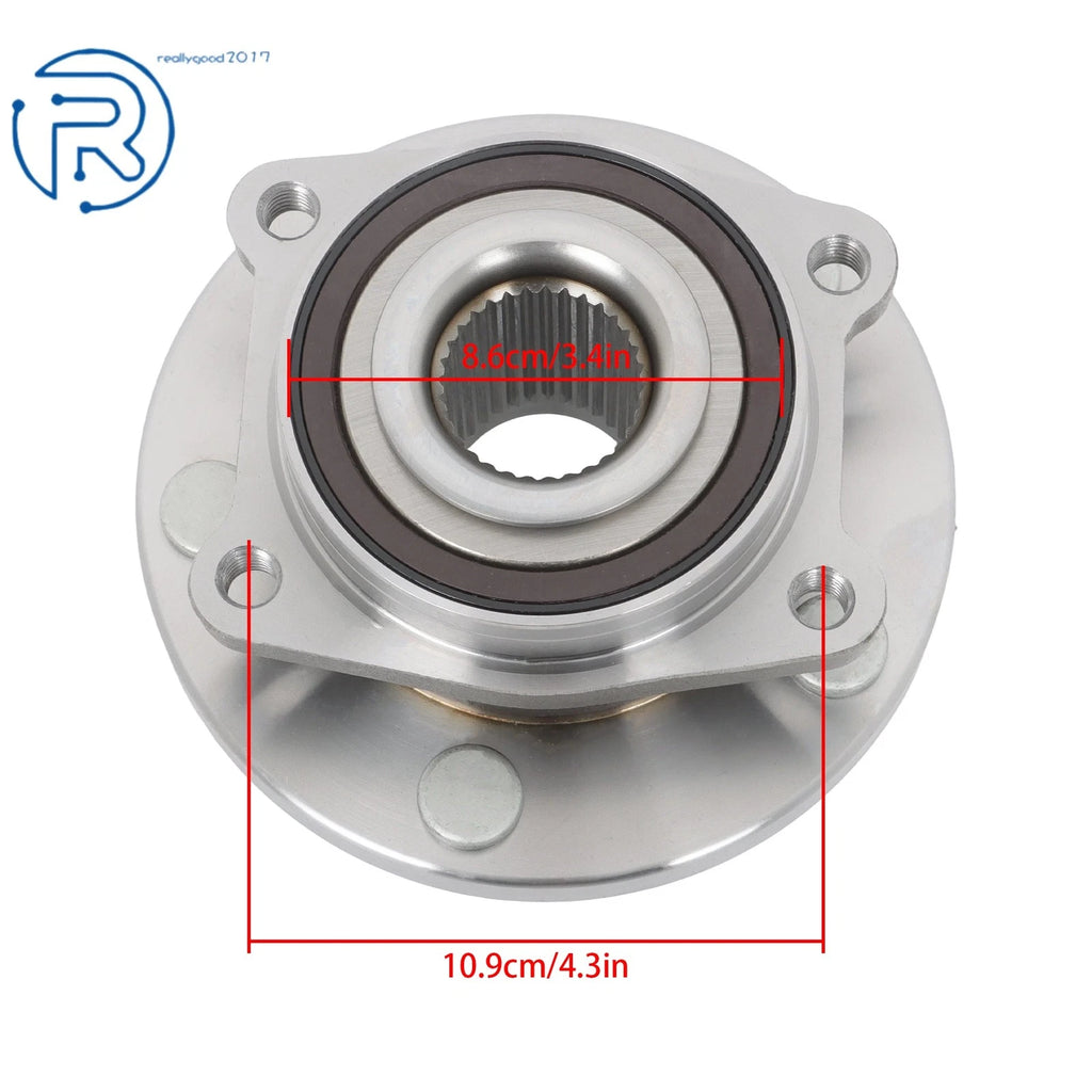 Pair Front Wheel Bearings Hub for Dodge Avenger Chrysler 200 (2011-2014)
