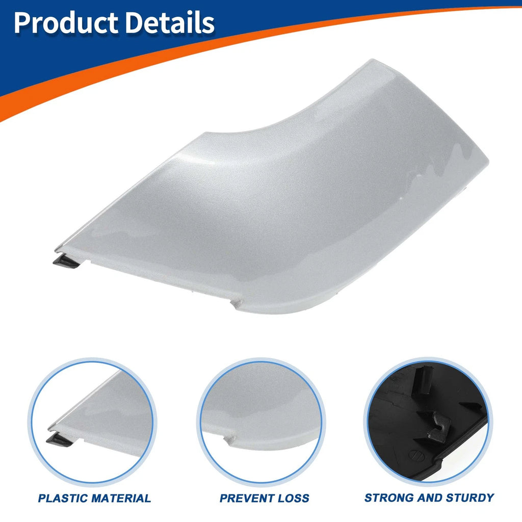 Tow Hook Cover for Mercedes-Benz CLS (2012–2018) No.A2188850026 Silver Tone