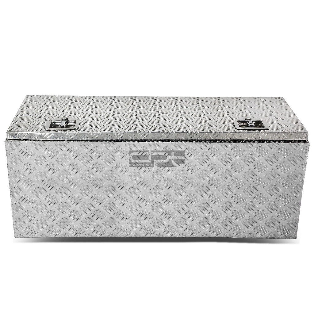 Aluminum Chrome Underbody Tool Box for Pickup Truck (42" X18" X17")