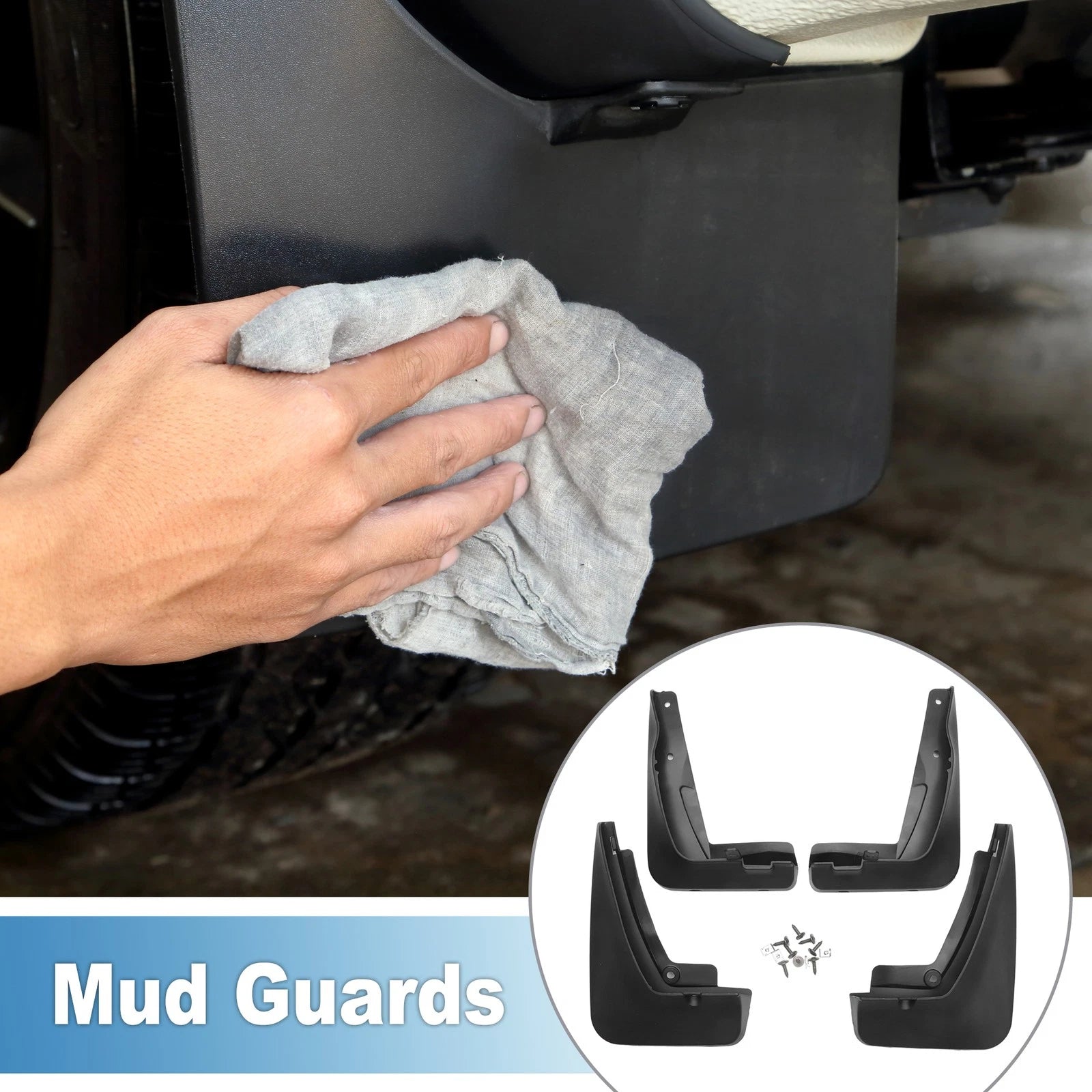 Mud Flap Splash Guard for BMW 318is 318i 318ti 320i 323Ci 323i 330xi (1992–2006)
