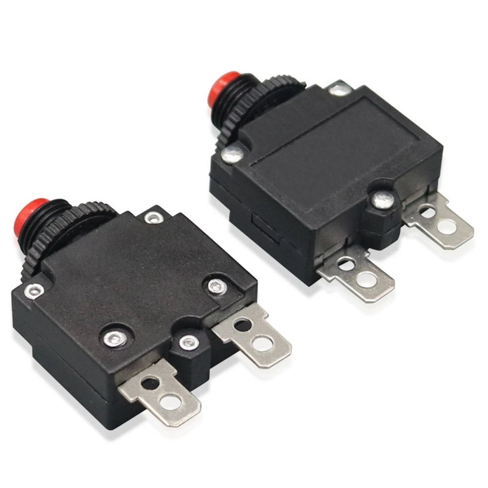 Electrical Overload Switch with 15A Fuse for Safety (Universal)