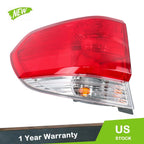 Outer Tail Light Assembly for Honda Odyssey (2008–2010) Left Driver Side Halogen