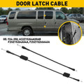 2X Right Hinged Door Latch Release Cable for Ford E150 E250 E350 (1992–2014)