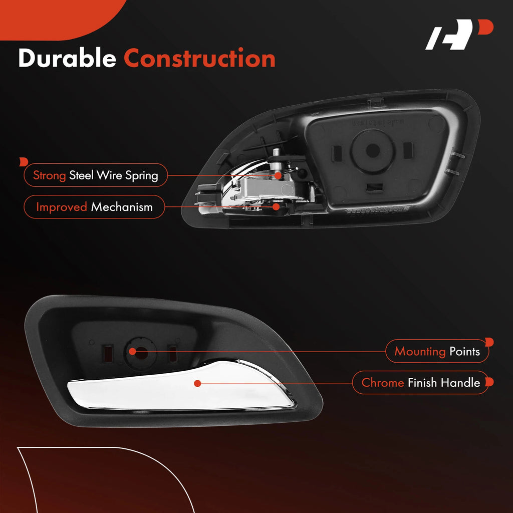 2X Front or Rear Interior Door Handle for Chevy Cruze (2011-2015)