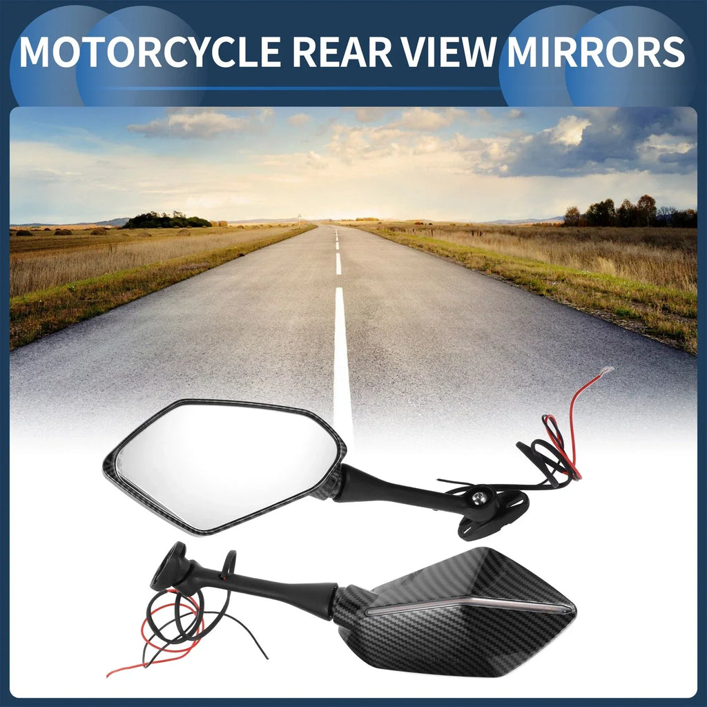 Rear View Mirrors for Suzuki GSX-R600 GSX-R750 2003-2017 Aluminum (2 x)
