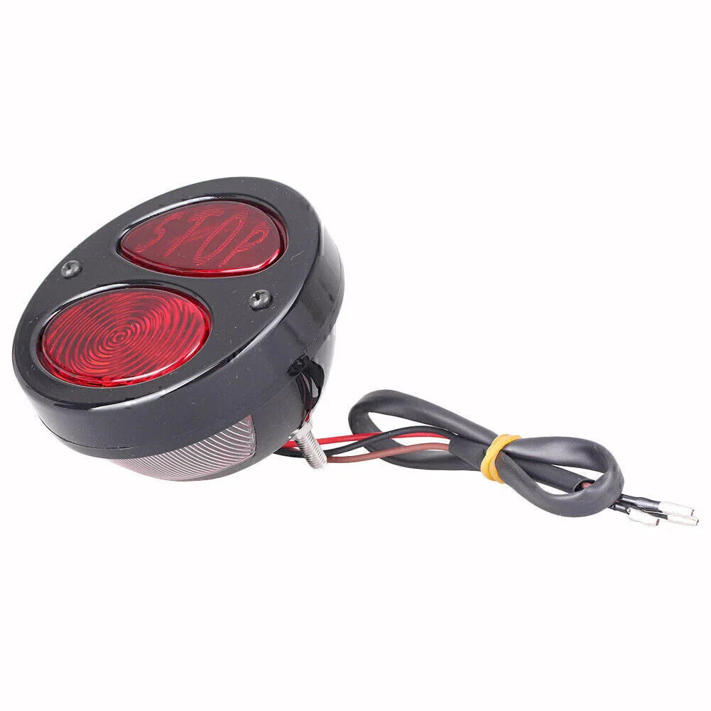 Chrome Black LED Brake Stop Taillight for Ford Model A (1928-1931)