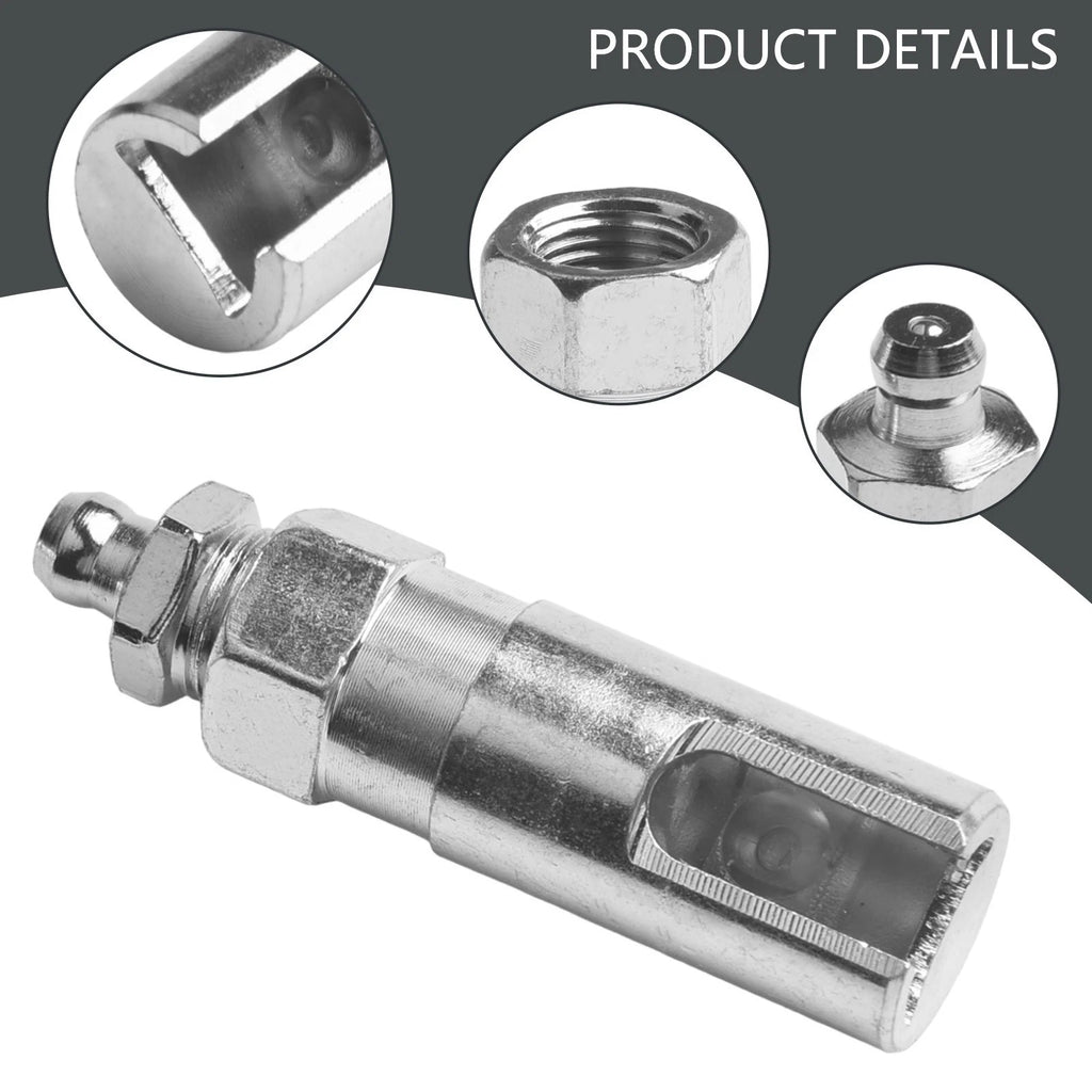 90 Degree Grease Coupler with NPT Threads for Universal Applications (N/A)