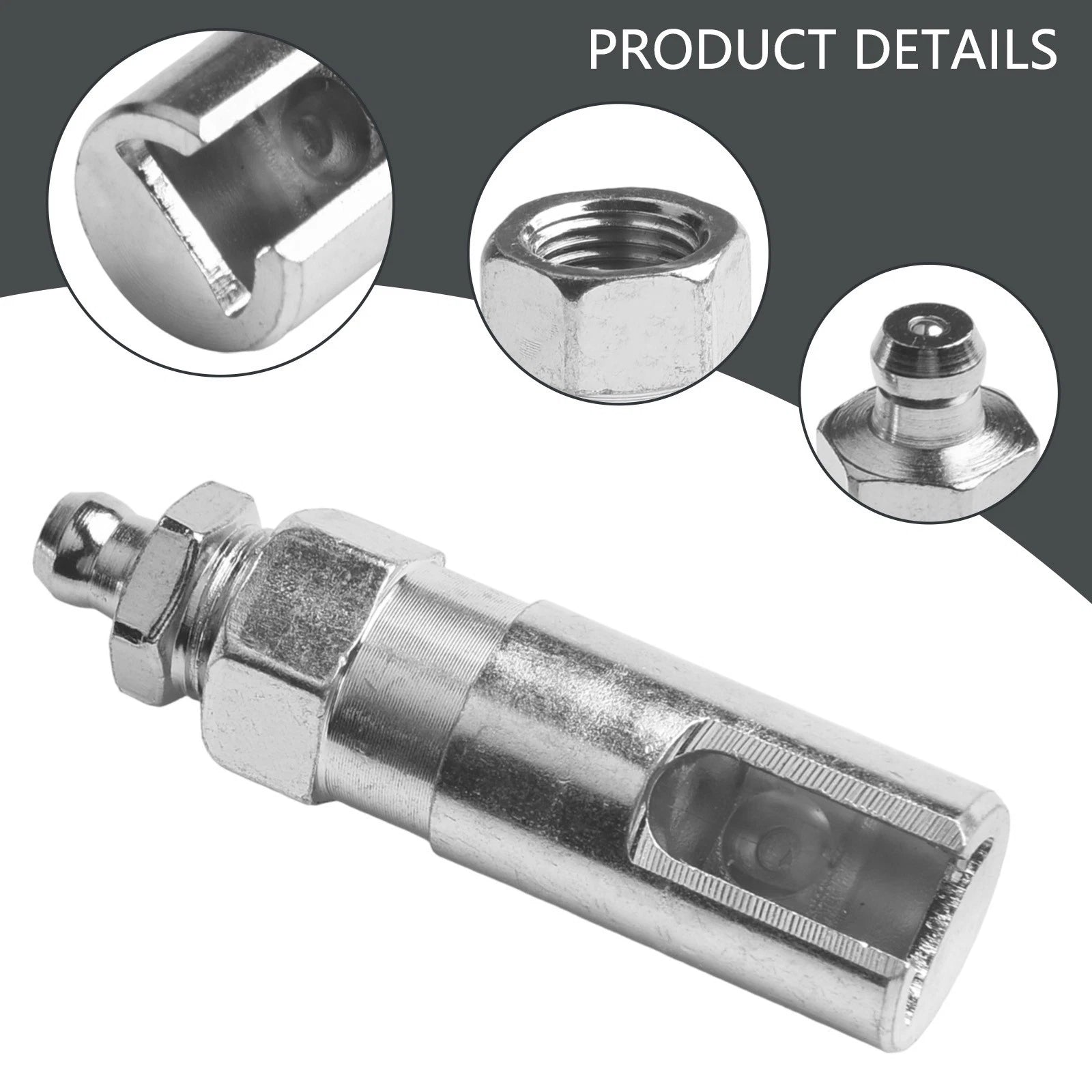 90 Degree Grease Coupler with NPT Threads for Universal Applications (N/A)