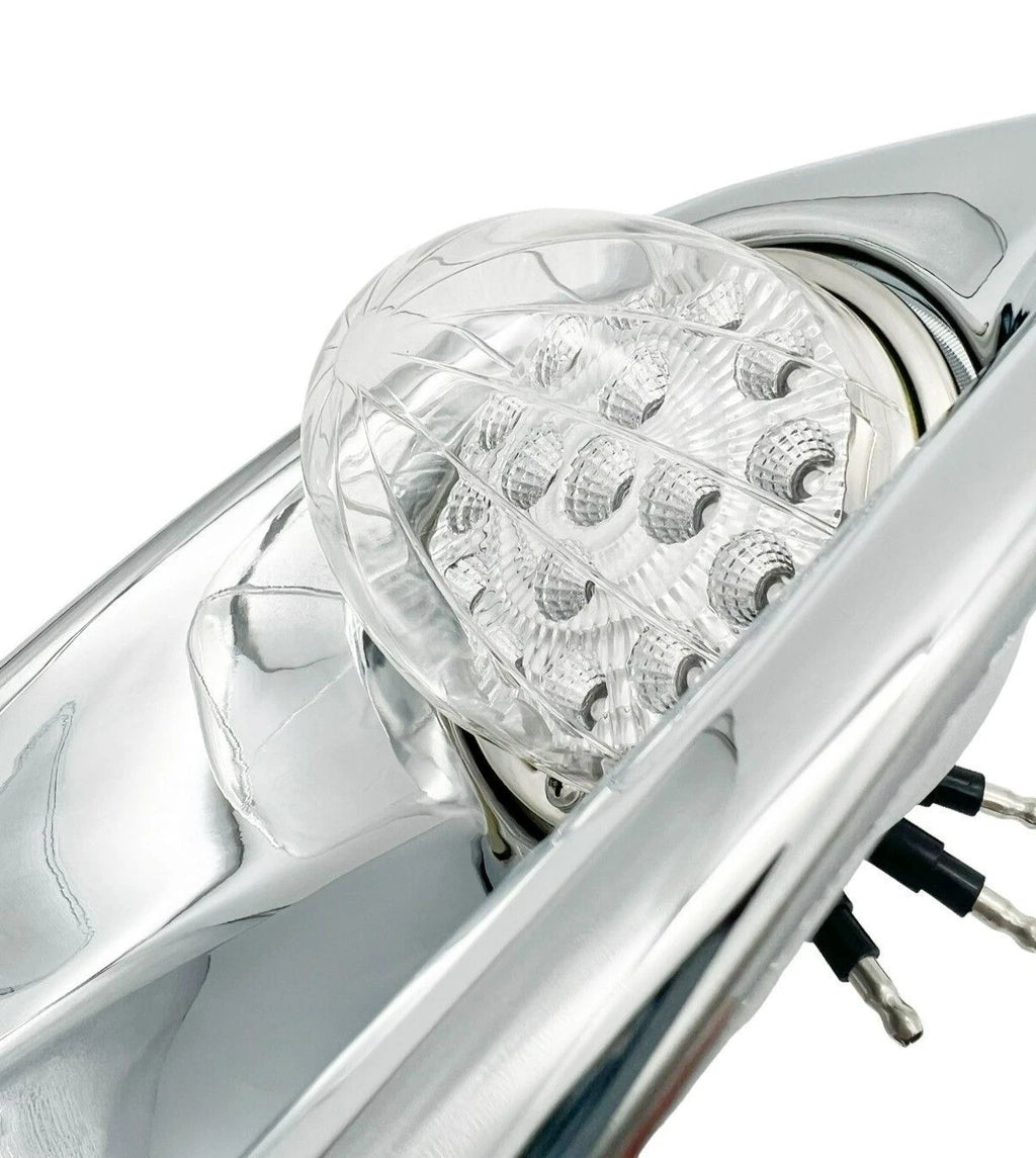 RH Fog Light Lamp Bezel with Amber LED for Kenworth T660 (2007–2017)