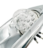 RH Fog Light Lamp Bezel with Amber LED for Kenworth T660 (2007–2017)