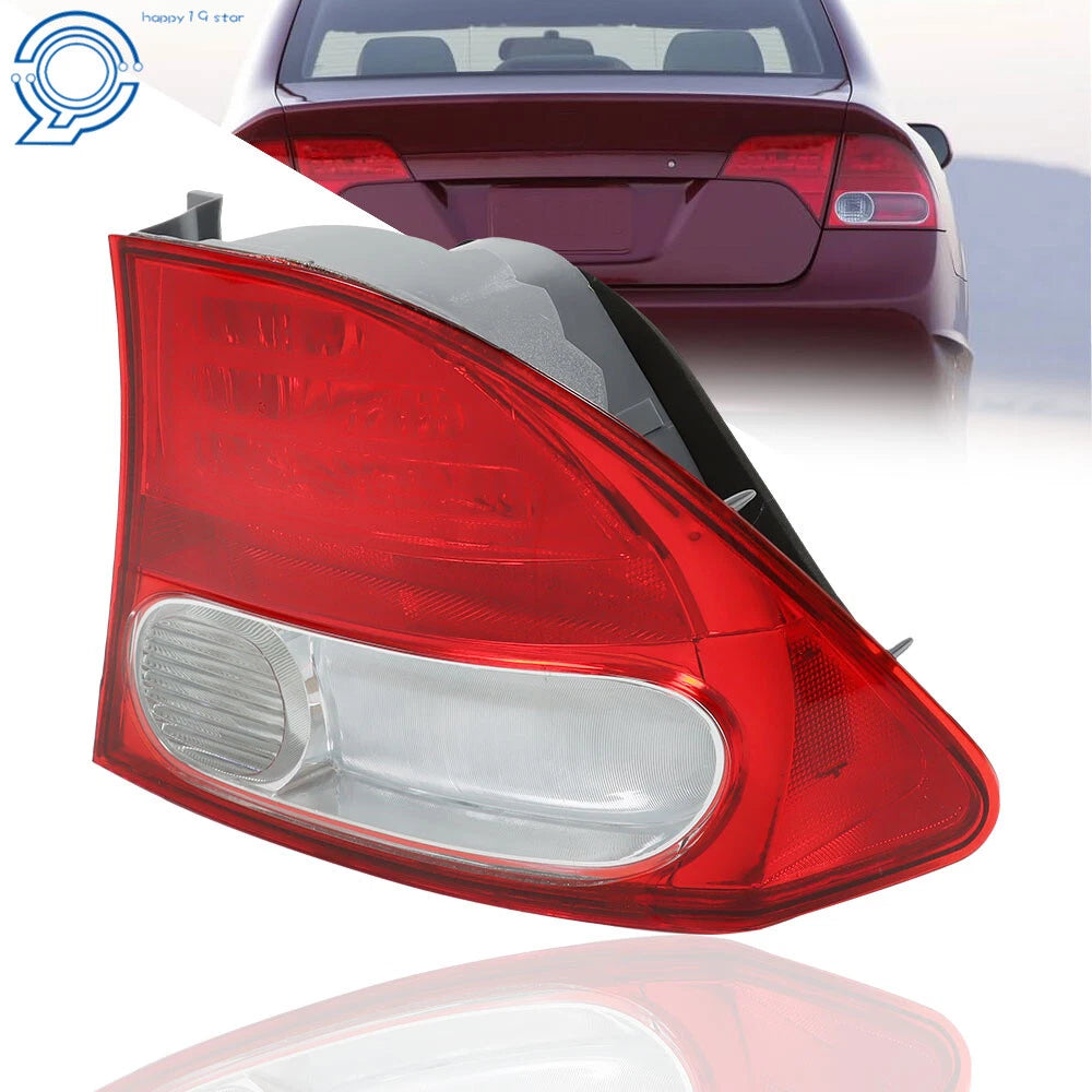 Rear Right Tail Light Assembly for Honda Civic (2009–2011) - Clear Lens